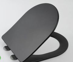 Vitra Sento Slim Toilet Seat  Soft Close  Black 120-070-009