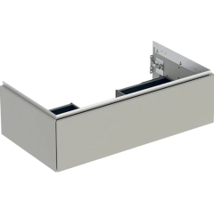 Geberit ONE cabinet for washbasin, with one drawer: Washbasin width=90cm, H=26.6cm, T=47cm, greige / matt coated  505.073.00.7