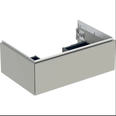 Geberit ONE cabinet for washbasin, with one drawer: Washbasin width=75cm, H=26.6cm, T=47cm, greige / matt coated  505.072.00.7