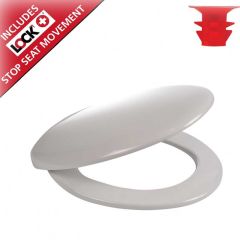 Celmac 20120354 Fusion Seat Soft Close Hinge Lock+