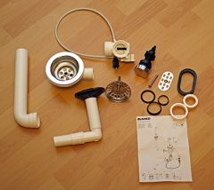 217070 Blanco waste and overflow set for sink BLANCO217070