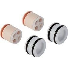 Geberit set of check valves for Types 87 and 88 washbasin taps (2 pc.) 241.666.00.1