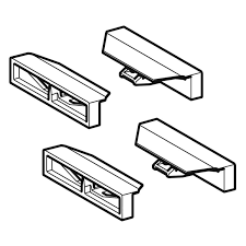 Geberit 243.316.00.1 Profile End Cover Set 243316001