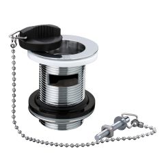 Wirquin Macdee 30120602 Basin Waste Plug & Chain Slotted