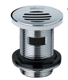 Wirquin Macdee Curved 1 1/4" Free Flow Waste - Slotted 30120607