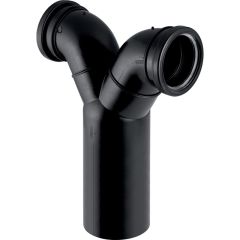 Geberit 367.903.16.1 Duofix Double Outlet Bend WH