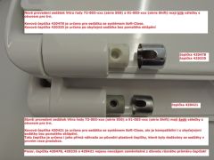 Vitra 420478 Vitra stainless steel caps