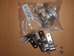 Vitra seat hinge fo Vitra Pluto / Vitra Topaz WITH STRAPS standard close toilet seat hinge pack 420714 