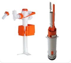 VITRA Concealed Toilet Cistern Internal Mechanism 426185YP - 436317YP