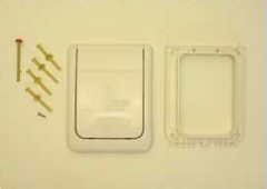 43177SH0 flush plate in white Grohe