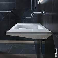 ONE washbasin, floating design: B=120cm, KeraTect / white , gloss chrome  500.392.01.1