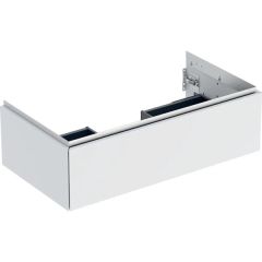 Geberit ONE cabinet for washbasin, with one drawer: Washbasin width=90cm, H=26.6cm, T=47cm, white / matt coated  505.073.00.2
