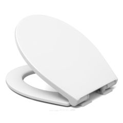 Haro Picco WC seat 541839 Soft Close White Oval With Stainless Steel Hinges