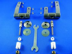 Keramag Cassini - Cotta 598181000 Set of 2 hinges for toilet seat chrome