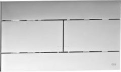 Ideal Standard Spares Slim Satin Chrome Mechanical Flushplate for In-wall system -VV659046