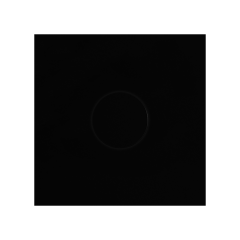 Kal Waste Cover for KA90 Waste Matt Black 100 687772590676 Bathroomsuites