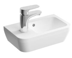 Vitra Integra Narrow Sink  Left Side with Faucet Hole  37 cm 7090L003-0028