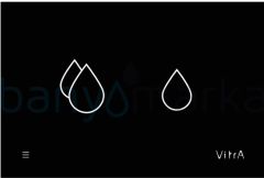 Vitra V-care Smart Control Panel  Black (for 8 cm Concealed Cisterns) 748-1501