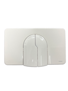 WISA 2100 Control panel / Operating panel / Flush plate dualflux Pergamon 8050420737 / 8050.420737