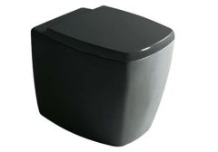 Galassia Thermosetting wrap around seat-cover, Soft Close black 8977NE