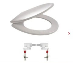 Wirquin  Nabis Blossom soft close toilet seat quick release top fix hinge and lock 20120430