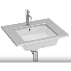 Roca  The Gap Wash Basin Under Counter  SQ 450X400 A3270YE000 Roca A3270YE000 Basin The Gap Square 400 x 350 x 160 mm Porcelain Undertop White