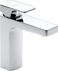 Roca  L90 basin mixer with smooth body and press down waste 3/8" tails A5A3F01C00