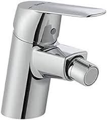 Roca  Alfa smooth body bidet mixer 3/8" flexible tails A5A6D25C00