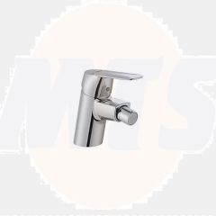 Roca  Alfa smooth body bidet mixer 3/8" flexible tails A5A6D25C00
