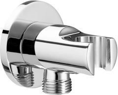 Roca  Outlet 1/2" shower hose connector with handset holder A5B5250C00