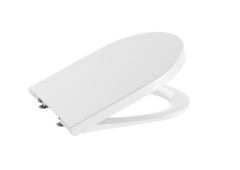 Roca Inspira Round Soft-Close Toilet Seat and Cover with fittings A80152200B