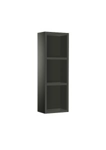Roca  Luna shelf unit 200 x 600mm - gloss anthracite grey A856842153