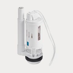 a dual flush valve, specifically an R&T 250mm Dual Flush Valve A24151. 