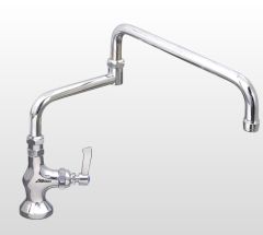 AquaJet Sink Tap with Lever control and 450mm Double Jointed Spout AquaJet  AJ-B-1DJ18L