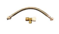 Roca Pro / Basic shut off cock and hose AV0014600R / V0014600R