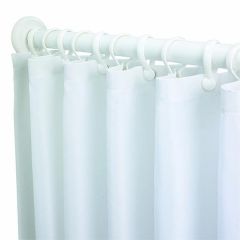 Twy AV6817WH Avalon Shower Curtain
