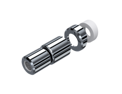 BIDET AERATOR NOZZLE SET 230018 IN CHROME DIMENSIONS 38 × 25 × 20 cm