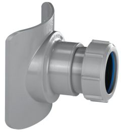 McAlpine BOSSCONN110-GR Grey Mech/Rain Boss 4in