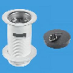 McAlpine BSW1 1.1/4in S/O Basin Waste & plug