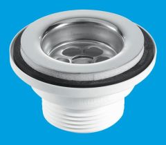 McAlpine BSW1P 1.1/4in Centrepin Basin Waste/plug