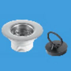 McAlpine BSW6PR 1.1/2in Centrepin Sink Wst h Plug