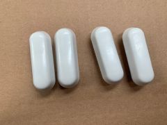 TOILET SEAT BUFFERS / BUMPERS FOR WC SEATS MOD.S / 12 - MM.45X16X9H