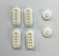 TOILET SEAT BUFFER PADS