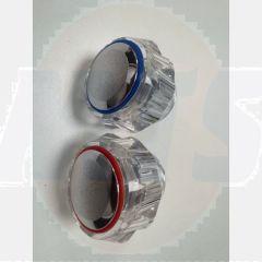 Bristan Basin R AC Tap Reviver Acrylic HANDLES ONLY NO CARTRIDGES (Hot & Cold Side) 3/4 Sold as pair C58060HANDLE