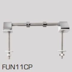 Celmac Bottom Fix Chrome Toilet Seat Hinges FUN11CP