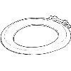 Celmac Closet Toilet Seat  25 SSO5QWH