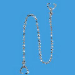 McAlpine CH5 10in Basin Chain 2xTriangles CP