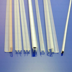 complete strippenset for revolving door in recess or fixed wall