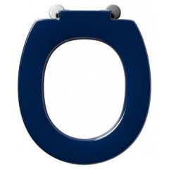 Armitage Shanks Contour 21 standard toilet seat with retaining buffers - no cover - top fixing hinges  S406636  /  50178303821