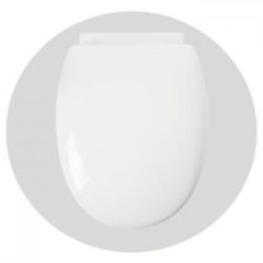 CROYDEX ANTI-BAC POLYPROPYLENE TOILET SEAT